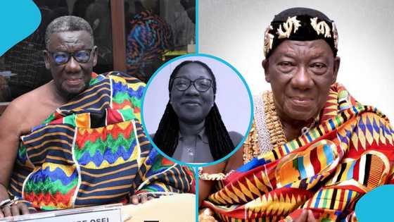 Daasebre Osei Bonsu II: Video of late Mamponghene's only child resurfaces, Ghanaians react