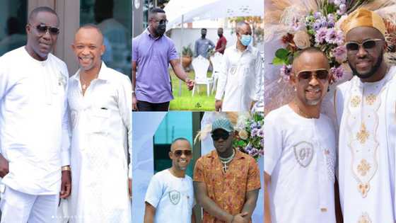 Fadda Dickson: 5 photos of Despite's right-hand man in amazing Africa attires as he poses with top stars