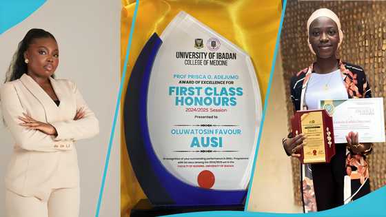 Three ladies celebrated for bagging first class honours, their CGPAs go viral
