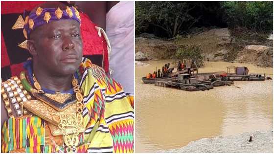 Galamsey has become an albatross on my head - Asantehene laments