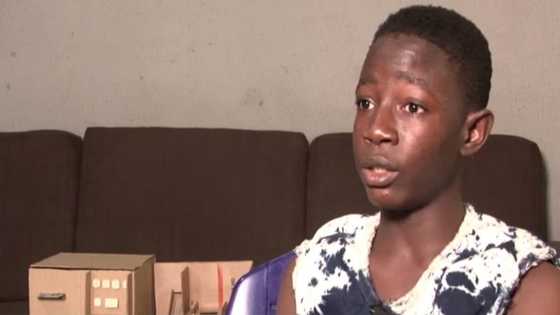 Talented boy displays creativity as he builds piggybank that works like ATM