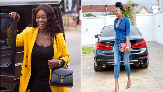 15 female Ghanaian celebs and the powerful cars they drive (photos)