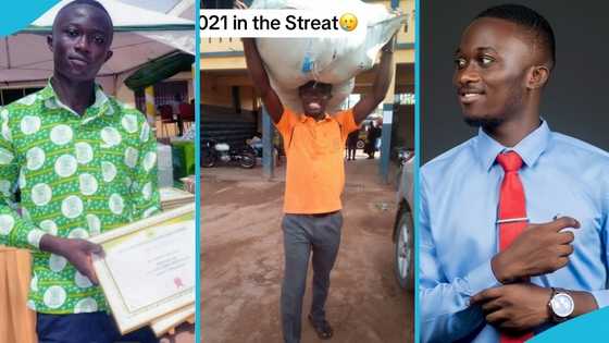Prince Duah: Ghanaian man who once did labour jobs graduates from University of Ghana Medical School