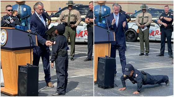 10-year-old black boy battling brain cancer sworn into the FBI, becomes youngest member of the SWAT team