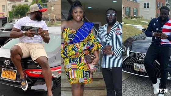 Photos of the expensive cars owned by Tracey Boakye's alleged US-based boyfriend pops up