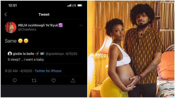 Lady finds husband, becomes pregnant months after posting she wants a baby, her love story amazes people