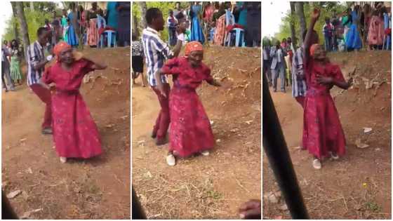 She scattered parties in her young age - Massive reactions as grandma shows off hot moves in video