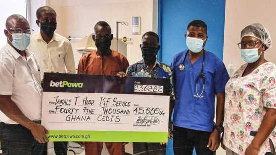 He has a big heart: Young man who won over GHc25k from betting company supports the less fortunate