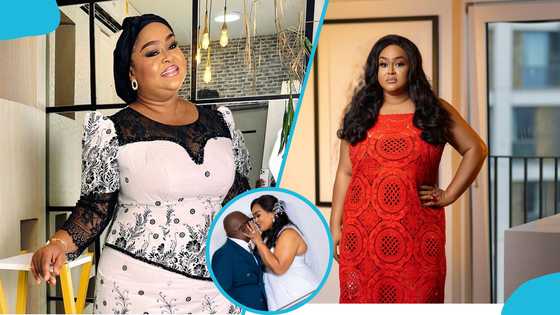 Vivian Jill Lawrence marries a popular actor in a private ceremony, Ghanaians congratulate her