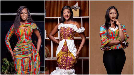 Ghana's Most Beautiful 2022 winner Tung Teiya Dahamani dazzles in lovely African print dress to celebrate birthday