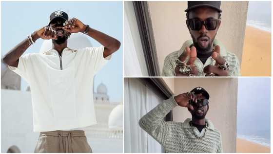 Black Shaerif rocks huge trousers in video; sparks reactions from fans