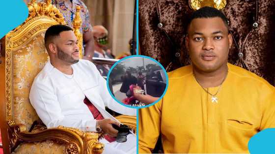 Emotional moment Kwadwo Safo Akofena receives hero's welcome after being named Kristo Asafo successor
