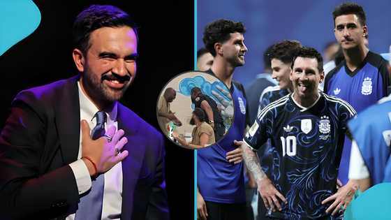 Argentina vs England: New York Mayor watches World Cup match with prisoners, footage