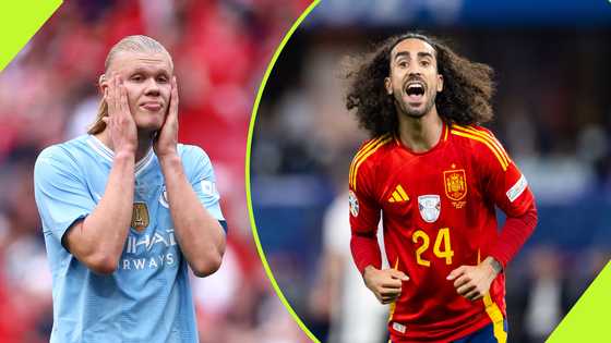 Marc Cucurella's Subtle Dig at Erling Haaland During Spain’s Euro Celebration: Video