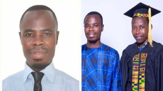 Ghanaian young man who faced many challenges in school graduates as best student