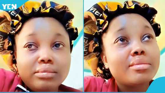 Ghanaian lady relocates abroad, weeps over hardship: "I come from a poor home"