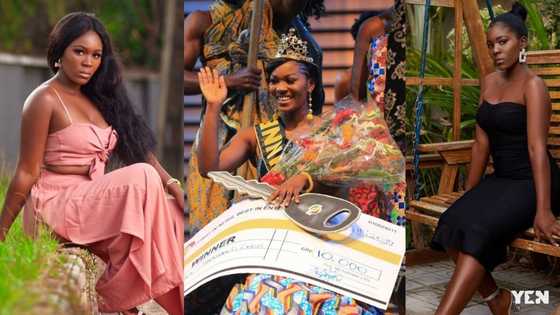 Ekua GMB removes her wig; flaunts natural hair in videos