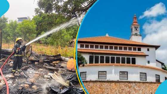 University of Ghana suffers fire outbreak, key directorate gutted by inferno