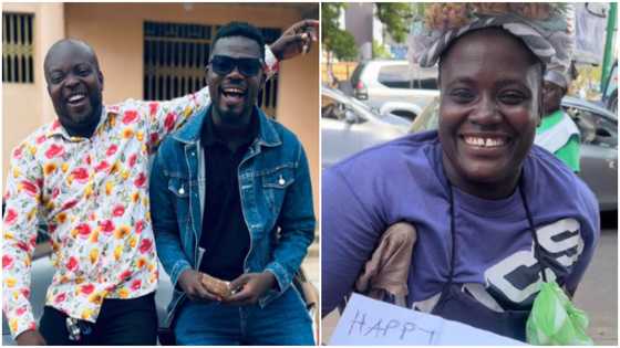 Nana Tea receives GH¢5,000 donor support to acquire a shop for needy disabled woman, netizens react