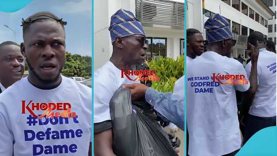 Godfred Dame supporters confront officers at CID headquarters, video causes stir