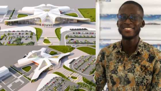 Central University final year student designs top notch international airport for Cape Coast as project