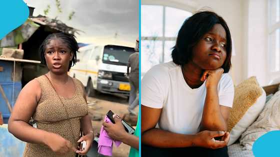 Ghanaian lady disappointed as she finds another woman in her boyfriend's room: “I suffered with him”