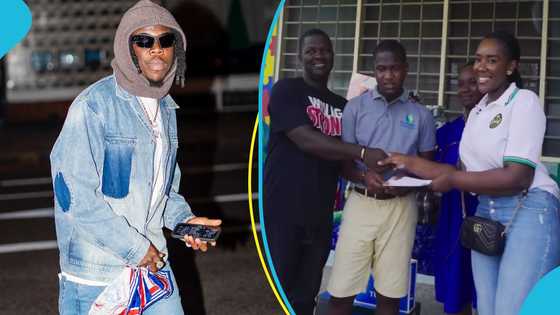 Stonebwoy surprises his autistic fan, partners with Dr Louisa to donate and adopt his school