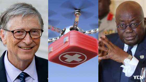 Bill Gates hails Ghana's medical drone delivery project
