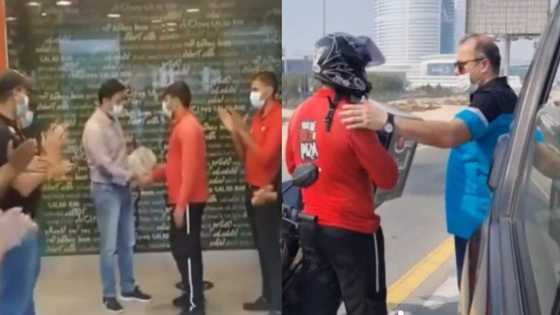 Delivery guy celebrated for helping stranded family on highway by buying petrol for them
