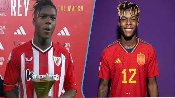 Nico Williams: Ghanaian-Spanish footballer wins MVP at Copa del Rey final, video ignites joy: “Fufu won”