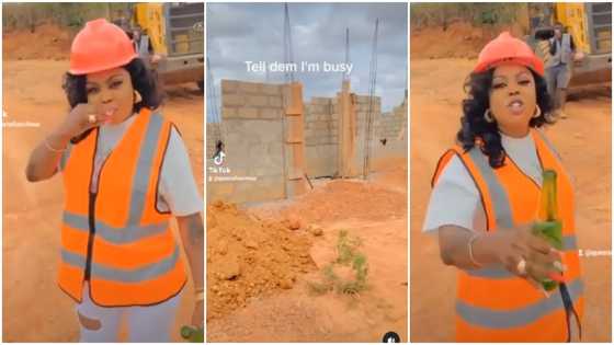 Afia Schwarzenegger Shows Off Vast Land; Claims She Is Building Houses