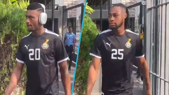 AFCON: Mohammed Kudus and other Black Stars players spotted in video, fans react