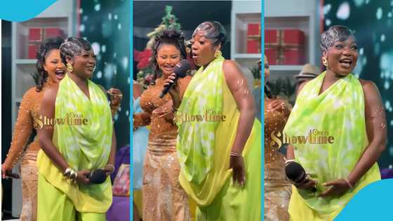 Efya sparks pregnancy rumors after relaxed appearance on Onua Showtime with McBrown, video