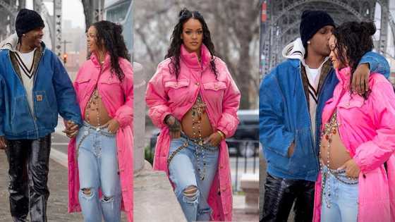 Rihanna Bump: 6 Photos of Singer’s Authentic Street Pregnancy Announcement