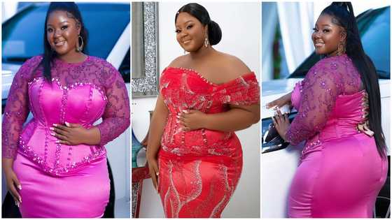 "16 years?": Peeps wonder as new photos of girl who was gifted a Benz on her 16th birthday, she looks so big