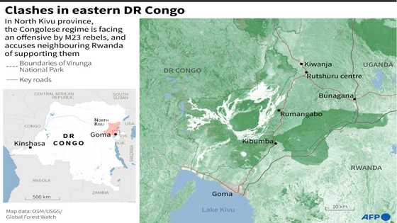 M23 rebels advance in eastern DR Congo