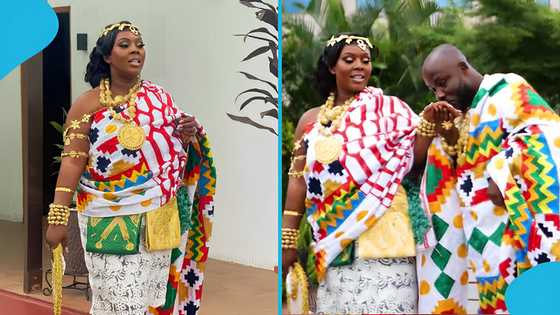 Diana Asamoah Drops Moments Of Her Husband At Work After Beautiful Wedding