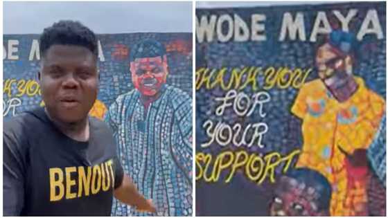 Wode Maya: Popular Ghanaian YouTuber expresses joy over drawing from schoolchildren he supports