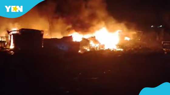 1 dead, several injured after powerful explosion rocks shops in at Odumasi in Ashanti Region
