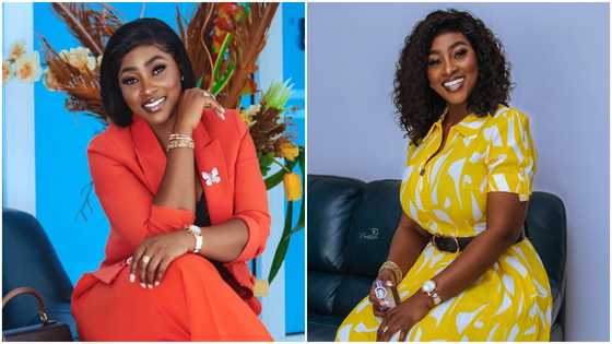 Media personality Cookie Tee flaunts her first designer bag in 2023, a Valentino Garavani that costs GH₵30,156