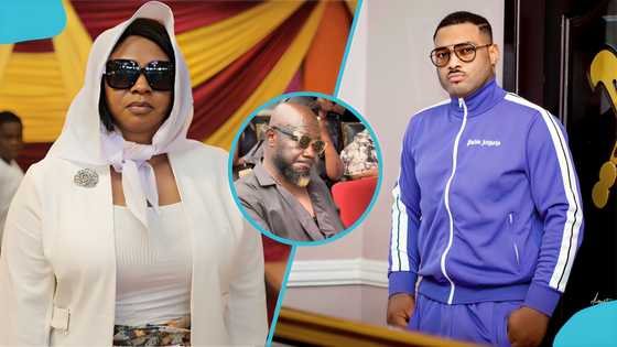 Osebo addresses rumours of a rift between Adwoa Safo and Kwadwo Safo Jnr, video stirs reactions