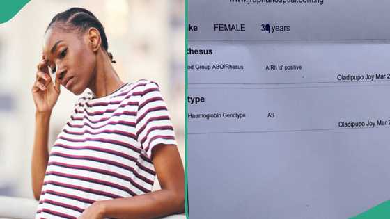 "This is the third one": Nigerian lady gets different results after doing three genotype tests