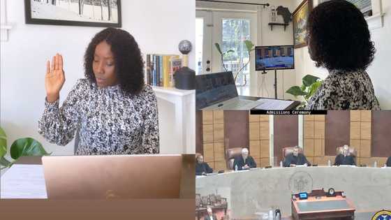 Ghanaian lady sworn in as an Attorney by New York State Supreme Court