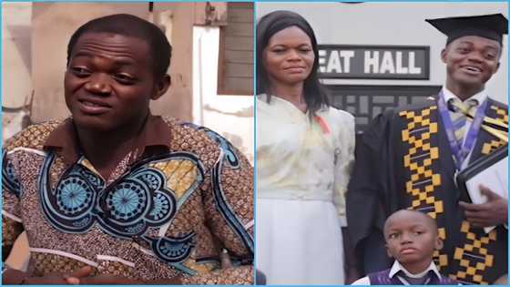 University of Ghana: Okada rider bags first class, shares grass to grace testimony in video