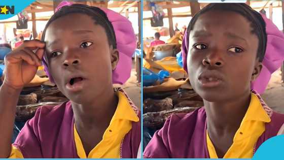 Ghanaian lady appeals for food items in touching video: "Eating now become a burden"
