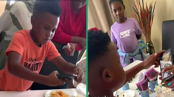 Hilarious birthday moment goes viral as boy keeps guests waiting for cake in a TikTok video