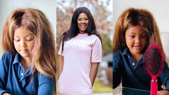 I am mummy - Baby Lorde says as she dresses like and mimics Kafui Danku in video