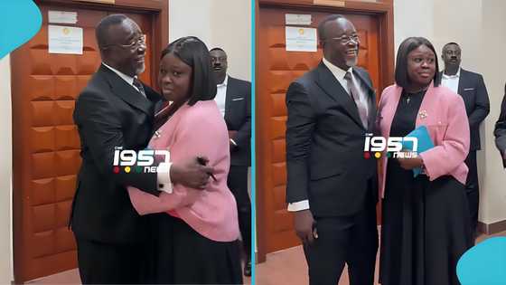 Chief Justice nominee: Paul Baffoe-Bonnie's daughter comforts him in adorable video