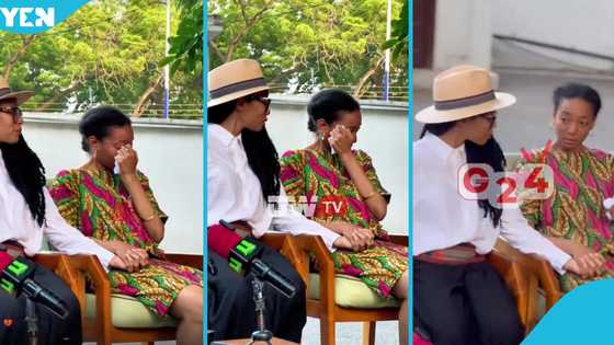 Amina Rawlings breaks down at home, video of her being consoled by her big sister draws tears