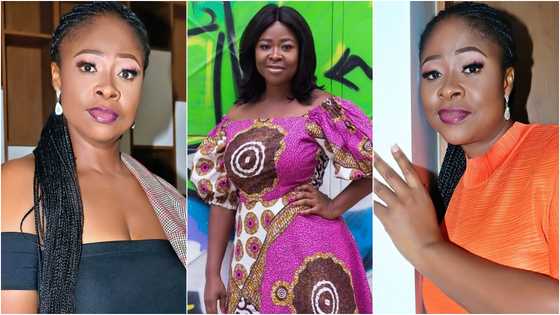 Kumawood actress Portia Boateng flaunts cute daughter who started acting at 3 months (photos)